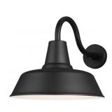 $229 BARN LIGHT 1 LIGHT MATTE BLACK OUTDOOR MEDIUM