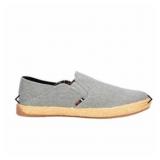 BEN SHERMAN PRILL HEEL SLIP MENS GRAY CANVAS LIFES