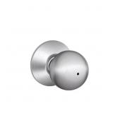 ORBIT SATIN CHROME PRIVACY LIGHT COMMERCIAL BED/BA