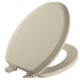 RICHFIELD ELONGATED ENAMELED WOOD CLOSED FRONT TOI