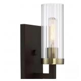 AINSLEY 1-LIGHT AGED KINGSTON BRONZE WITH BRUSHED