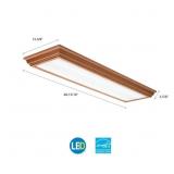 $115 LITHONIA LIGHTING CAMBRIDGE 48.93-IN OAK TRAD