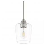 PAVLEN 5.5 IN. 1-LIGHT BRUSHED NICKEL MINI PENDANT