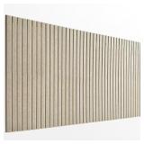 48 X 24 FELT BULLETIN BOARD TAN FELT TILES WITH SL