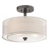 $170 MINKA LAVERY PARSONS STUDIO 3-LIGHT 15-IN MAT