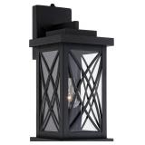 $120 WOODLAND PARK 15" BLACK DUSK TO DAWN MISSION