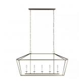 $518 DIANNA 5-LIGHT SATIN BRASS INDUSTRIAL FARMHOU