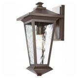 15.6 IN. 1-LIGHT OIL RUBBED BRONZE AND GOLD HARDWI