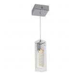 HOLOGRAM 8.5-WATT INTEGRATED LED 1-LIGHT CHROME MO