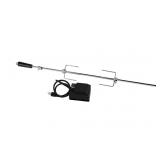 MONUMENT 33.5-IN STAINLESS STEEL GRILL ROTISSERIE
