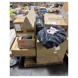 1 LOT PALLET ASST TOOLS, FRUNITURE PARTS, AND ETC