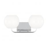 GENERATION LIGHTING RORY 18-IN 2-LIGHT CHROME LED,