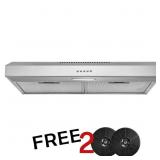 $150 30 IN. 58 CFM CONVERTIBLE UNDER CABINET RANGE