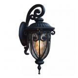HAILEE 1-LIGHT MATTE BLACK OUTDOOR WALL LANTERN SC