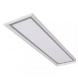 $129 AUGUSTA 50 IN. X 15 IN. SATIN NICKEL, WHITE F