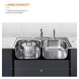 GLACIER BAY 755 731 | 33 IN. DROP-IN 50/50 DOUBLE