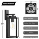 OUTDOOR WALL LIGHT FIXTURES, EXTERIOR WATERPROOF L