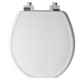MANSFIELD WHITE ROUND SLOW-CLOSE TOILET SEAT