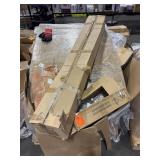 1 PALLET ASST FRUNITURE PARTS, TOOLS, AND HARDWARE