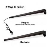 4 FT. GARAGE LED LINKABLE MATTE BLACK STRIP LIGHT