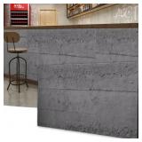$190 1.18 IN. X 23.6 IN. X 48.4 IN. GRAY STONE TEX