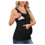 OUGES 2026 WOMENS MATERNITY NURSING TANK TOPS SUMM