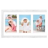 DECORUHOME 3 4X6 PICTURE FRAMES COLLAGE WALL DECOR