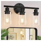 ZARBITTA 3-LIGHT BATHROOM LIGHT FIXTURES, 17.23" B