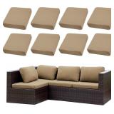 8PCS PATIO CUSHION COVERS.PATIO FURNITURE COUCH SE