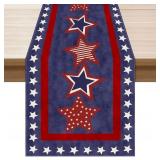 XCHI BLUE PATRIOTIC RED WHITE STARS AMERICA 4TH OF