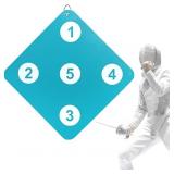 FENCING TRAINING EQUIPMENT, FENCING TARGET FOR SAB