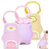 NUANCHU 3 PCS FEMALE DOG DIAPER SANITARY PANTIES W