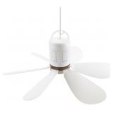 PORTABLE USB POWERED CEILING FAN SMALL 5V DC CEILI