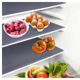 10PCS REFRIGERATOR LINERS, WASHABLE FRIDGE LINER S