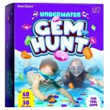 DAN&DARCI POOL GEM HUNT DIVING GAME FOR KIDS - POO