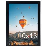 JCJMY 10X13 PICTURE FRAME BLACK FOR WALL HANGING,