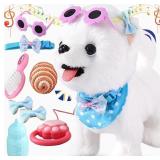 YLPAPRM SAMOYED WALKING DOG BARKING TOY DOG FOR KI