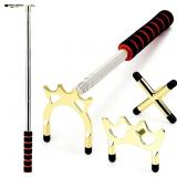 PUMTUS RETRACTABLE POOL CUE BRIDGE, BILLIARDS CUE