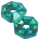 DEKE HOME - SMALL WEEKLY PILL ORGANIZER (2 PACK),