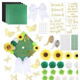 GERSONIEL 45 PCS DIY GRADUATION CAP DECORATIONS KI