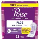POISE INCONTINENCE PADS & POSTPARTUM INCONTINENCE