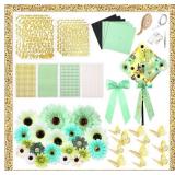 WAVWAVW 59 PCS DIY GRADUATION CAP DECORATION KIT G
