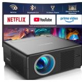 $180 MINI PROJECTOR WITH WIFI AND BLUETOOTH, COMPA