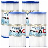 TYPE III POOL FILTER CARTRIDGE TYPE A OR C COMPATI