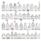 40 PCS BUD VASE SET, VASES FOR CENTERPIECES, CUTE