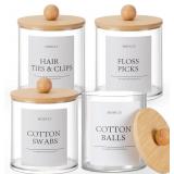 BATHROOM ORGANIZERS AND STORAGE,4 PACK BATHROOM AC