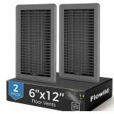 6X12 INCH HEAVY DUTY STEEL WALKABLE FLOOR VENT COV