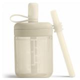 MOONKIE BABY STRAW CUP | SILICONE TODDLER SIPPY CU