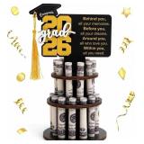 GRADUATION MONEY HOLDER 2026, WOOD CLASS OF 2026 M