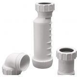 SELF-SEALING WATERLESS P TRAP 1-1/2", ONE WAY SANI